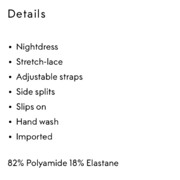 Stella McCartney**White Lace Nightdress**Small $489 - Picture 5 of 5